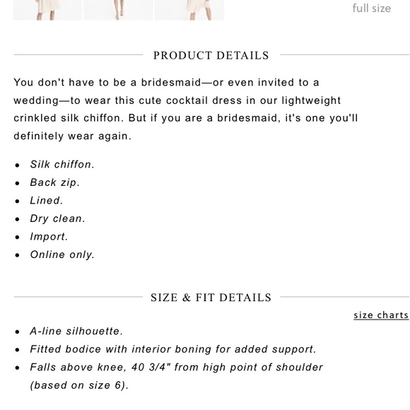 J crew Silk Chiffon Clara Dress - Picture 8 of 8